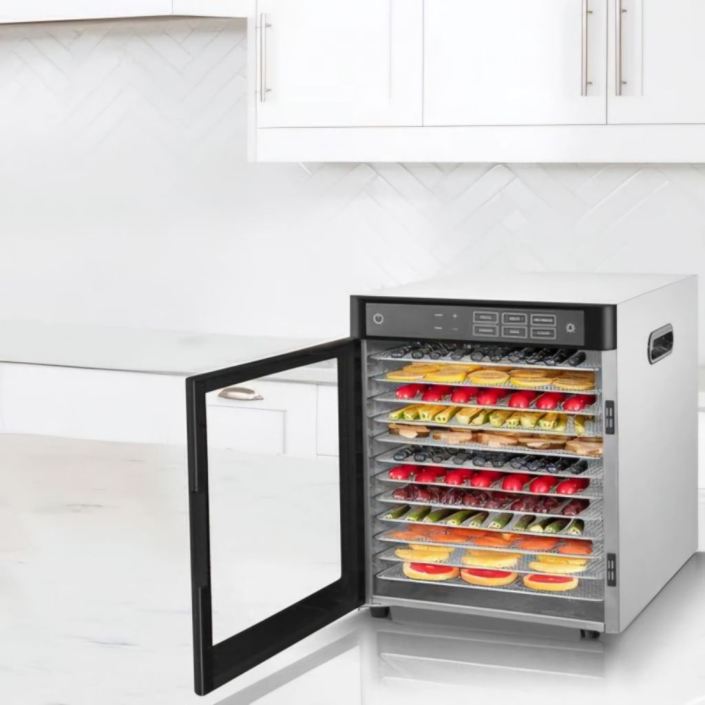 Kris Mesin Dehydrator Mesin Pengering Makanan 12 Layer