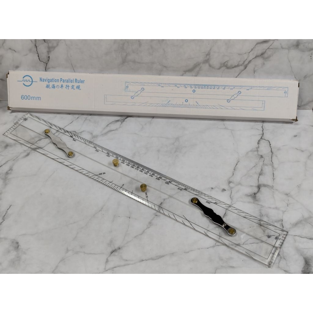 Mistar Jajar Peta (Parallel Ruler) 600mm