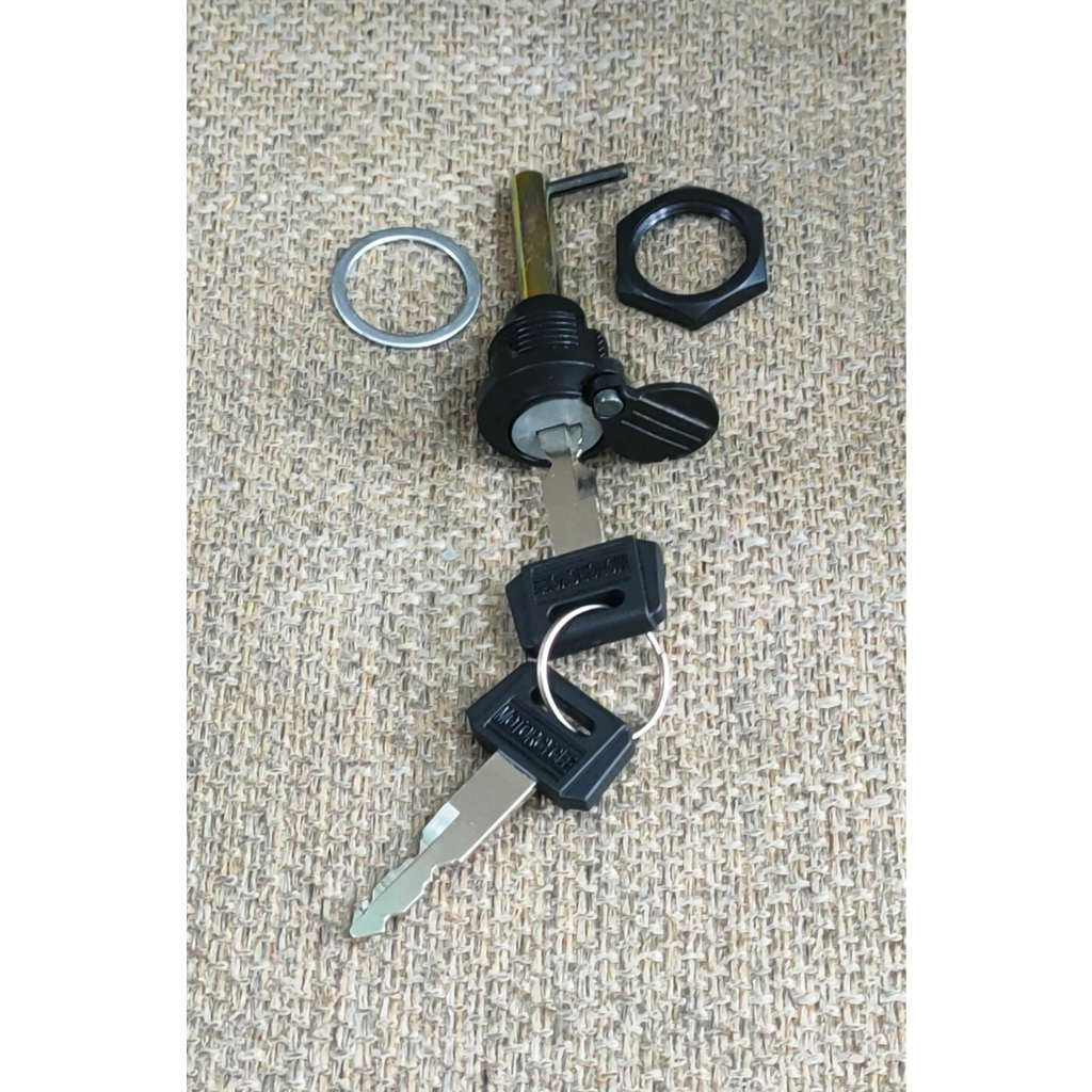 diskon harga special kunci box bagasi belakang standar motor rx-king rx king rx.king rxk rxz / kunci