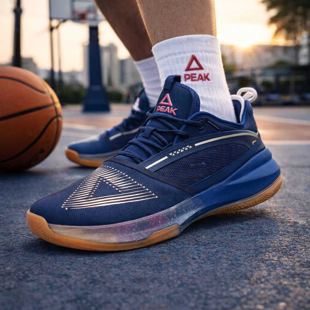 Sepatu basket PEAK ANDREW WIGGINS BIG TRIANGLE