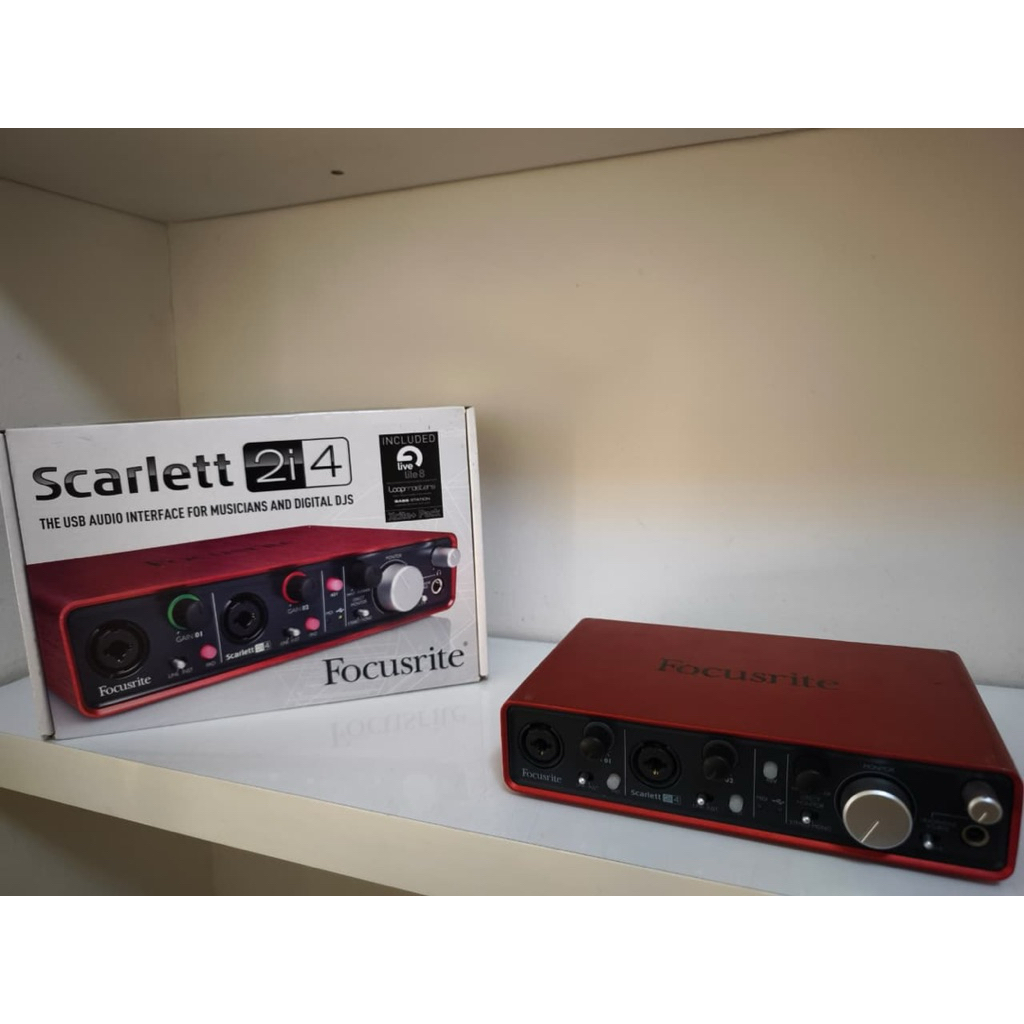 Focusrite Scarlett 2i4 Soundcard Gen 1