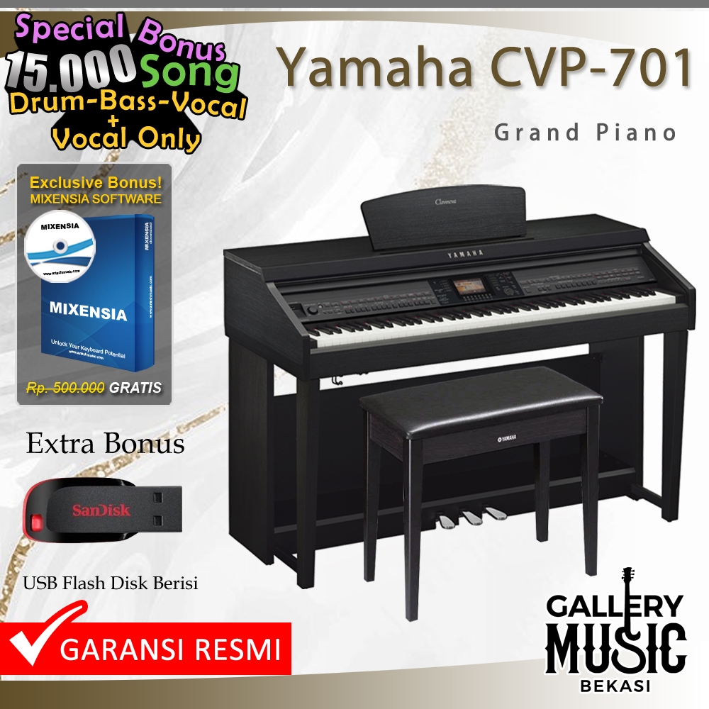 Yamaha Clavinova CVP 701 Digital Piano / CVP701 / CVP 701B / CVP701 B