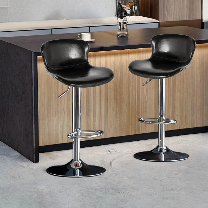 Kursi Bar Adjustable Tinggi Rendah Kursi Bar Hidrolik Kursi Bar Dapur Minimalis