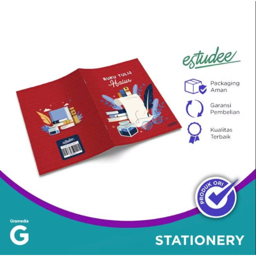 GRAMEDIA PONTIANAK - ESTUDEE BUKU TULIS HALUS I - BUKU TULIS