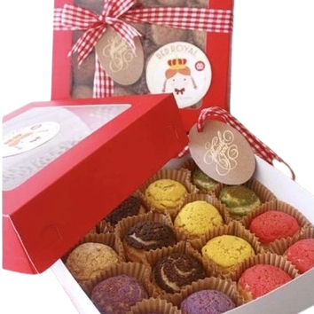 Dus Packing Kue Ukuran 22x22x7 cm