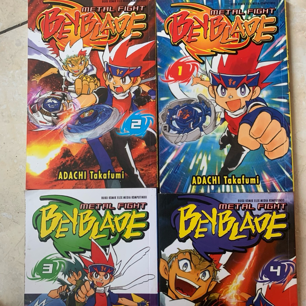 Komik Beyblade vol 10