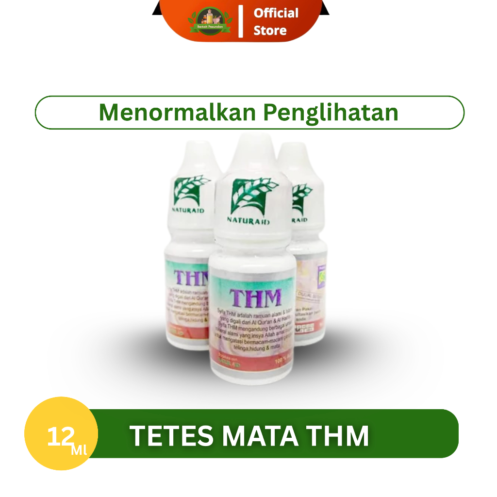 Obat Herbal Mata THM Original Tetes Mata THM Naturaid
