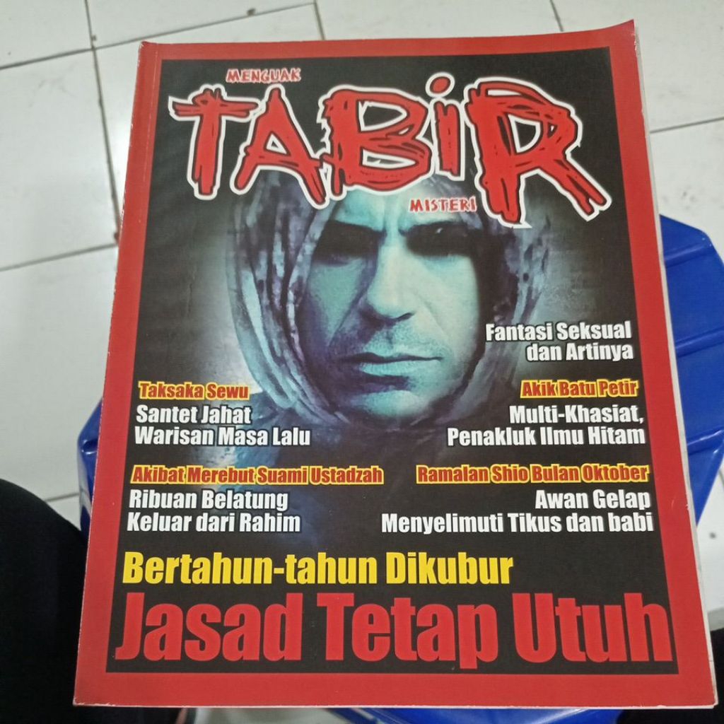 MAJALAH MENGUAK TABIR MISTERI 2013 BUKU BEKAS