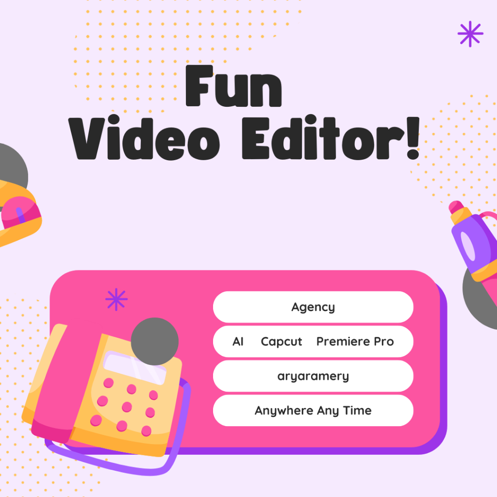 Jasa Faceless Video, Video Editing, AI video