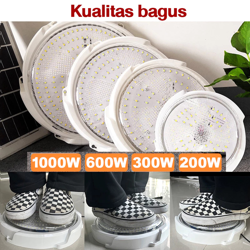 Andorestore [Garansi 30 Tahun]Lampu Panel Surya Indoor Solar Ceiling Lampu Indoor 5000W Solar Cell