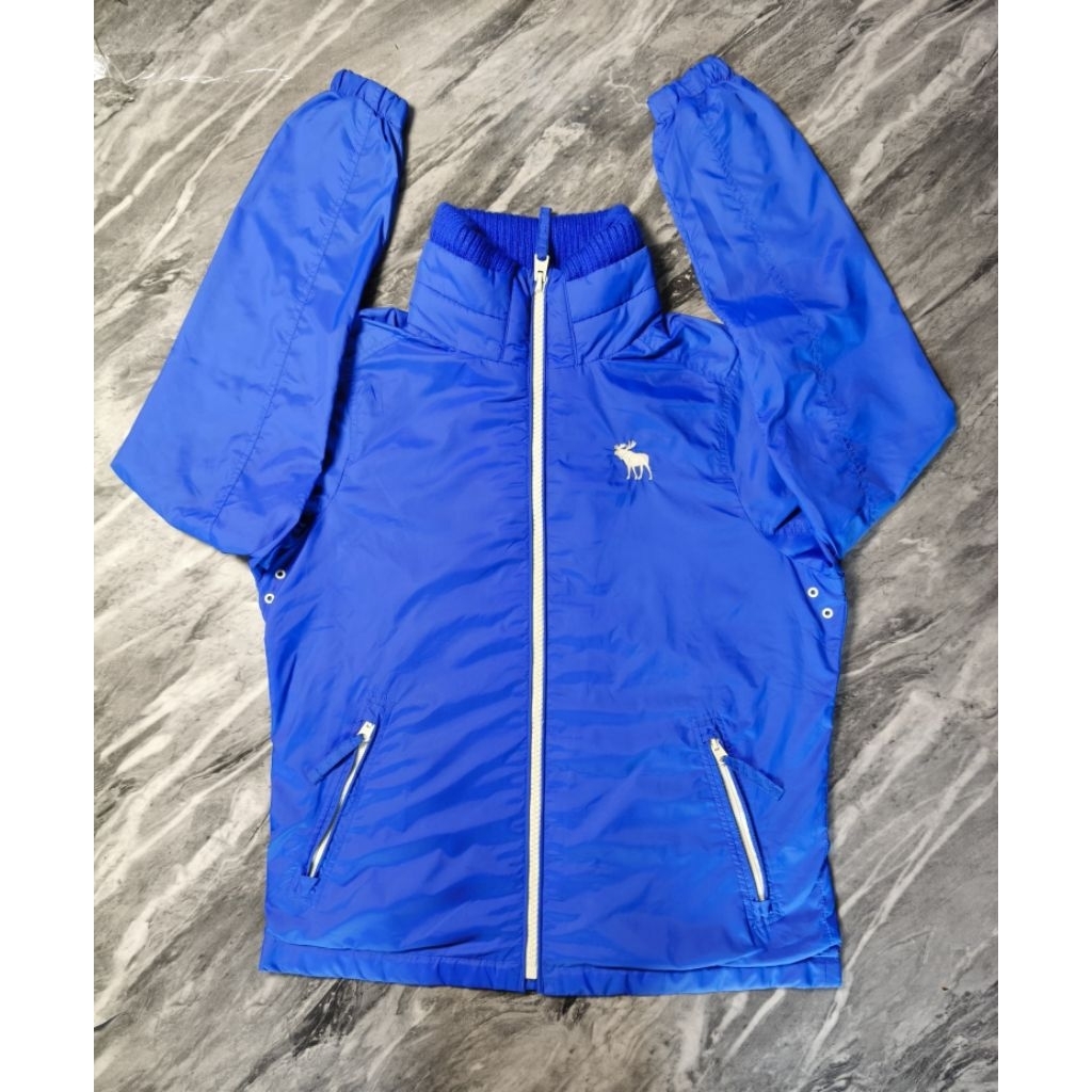 Jaket Abercrombie Kasual Full zip Vintage Hiking Sport Motoran Branded