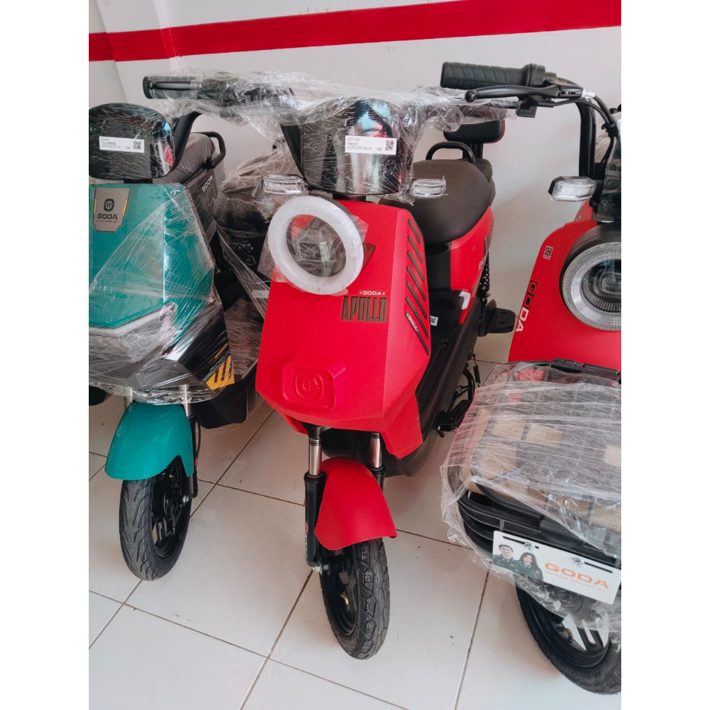 Sepeda Listrik Goda Apolo 118Y Barang Dijamin 100% ORI Untuk Dalam Kota Padang
