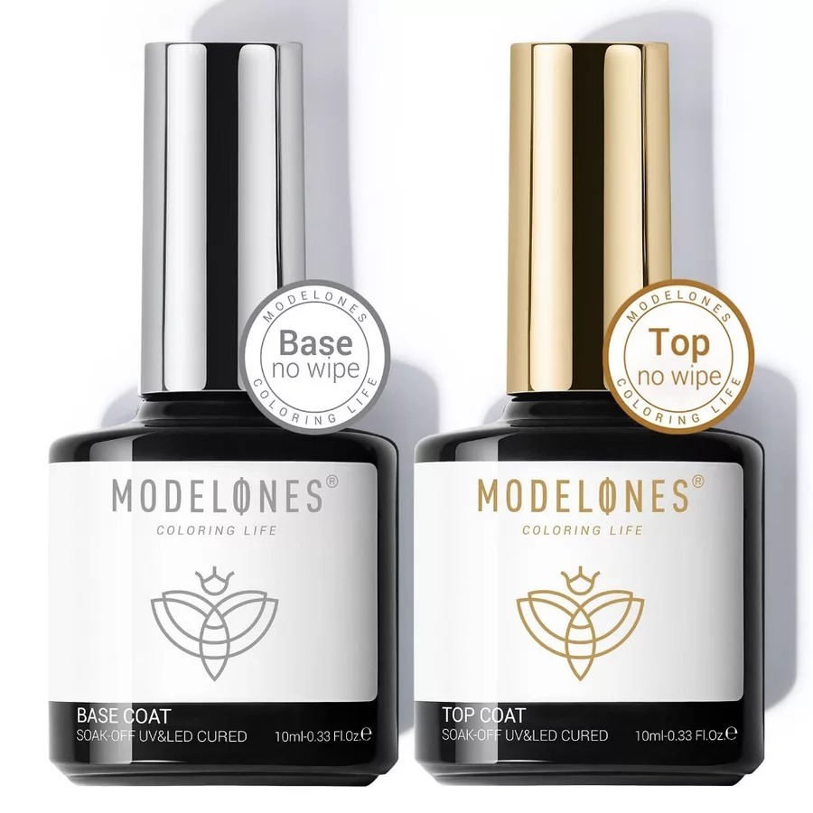 MODELONES BASE COAT & TOP COAT SET 15ML
