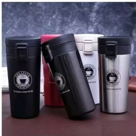 Termos Kopi Travel / Termos Motif Gelas Kopi VACUUM INSULATION CUP