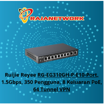 Ruijie RG-EG310GH-P-E Cloud Managed PoE Router