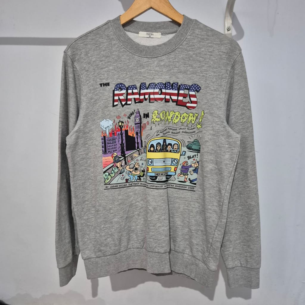 Crewneck Sweater Band Ramones Top10