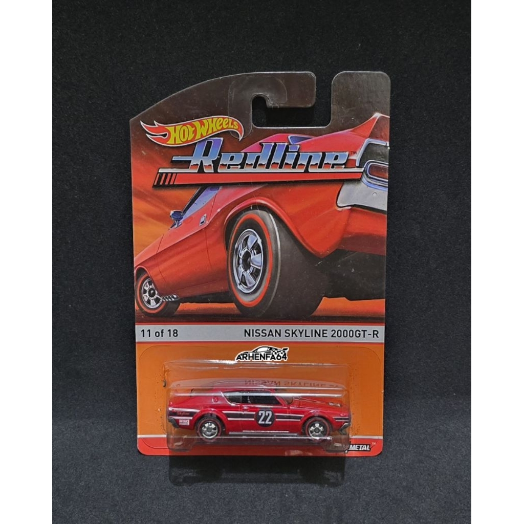 Hotwheels Redline Nissan Skyline 2000GT-R Kenmeri