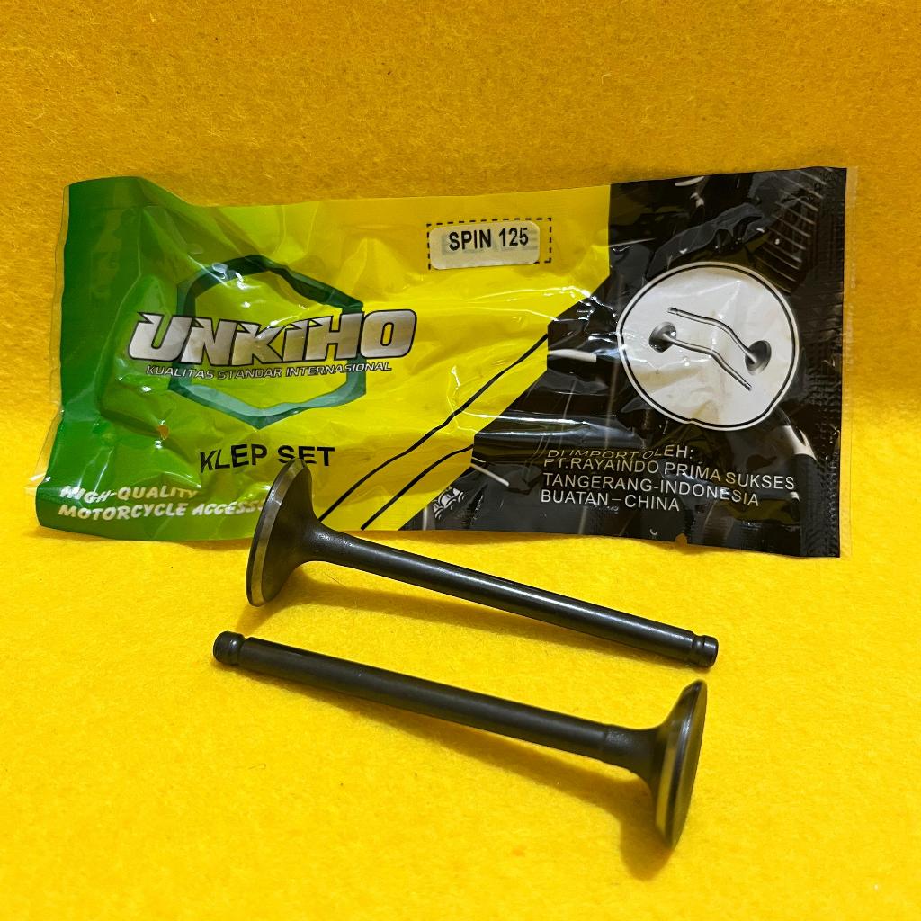 KLEP SET MOTOR SPIN 125 (UNKIHO)