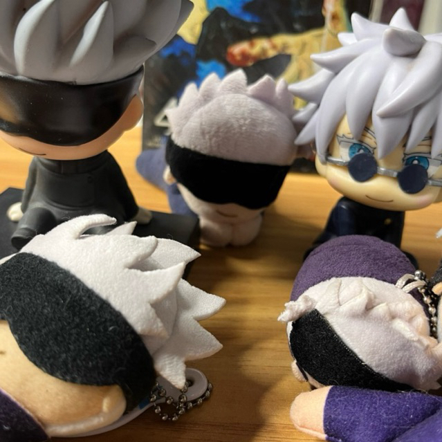 GOJO SATORU JUJUTSU KAISEN PLUSHIE FIGURE PAJANGAN ALL ABOUT ABB GOJO SATORU GOJO CAPIT GOJO TOMONUI