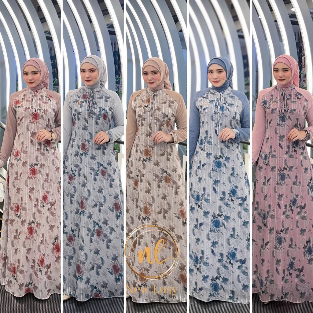 Nazwa dres new lusy gamis terbaru new lusy gamis lebaran