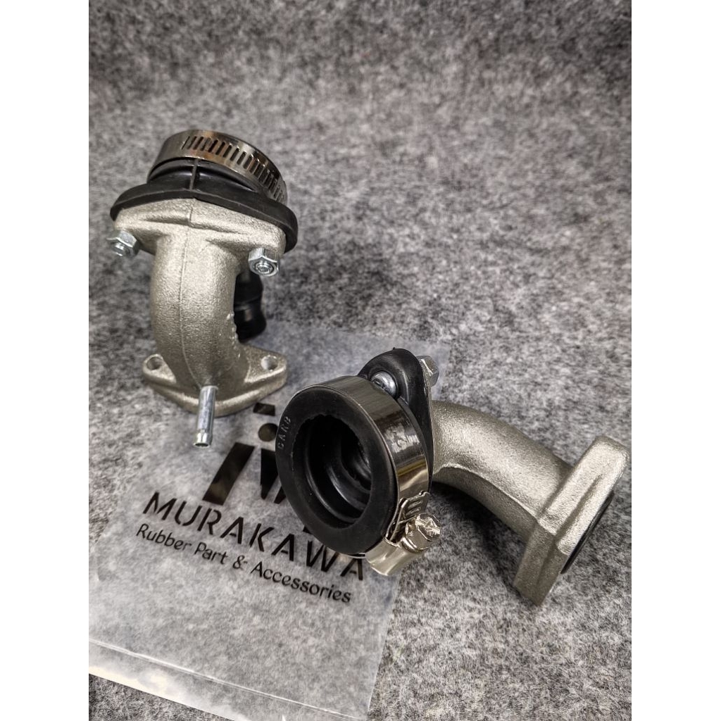 1 SET INTAKE MANIFOLD MANIPOL HONDA WIN PASANG KARBU PE/PWK 24 /28