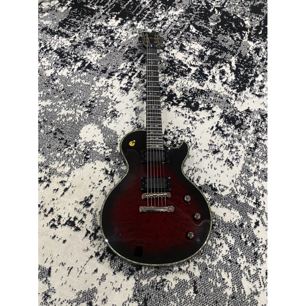 Schecter Hellraiser Solo II Diamond Series Black Cherry Burst