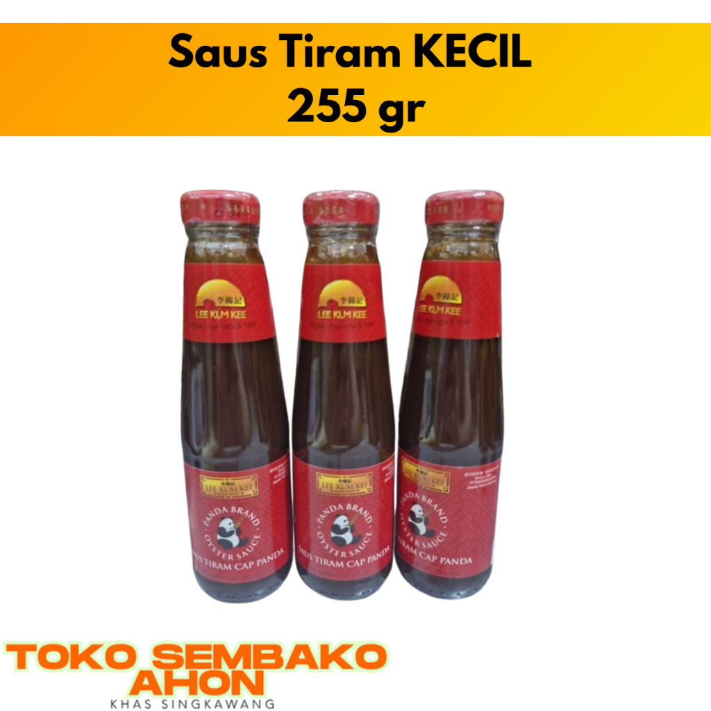 Saus Tiram KECIL 255 gr / Lee Kum Kee / Cap Panda / Oyster Sauce Kecil / Saus Tiram Panda / HAO JIU 