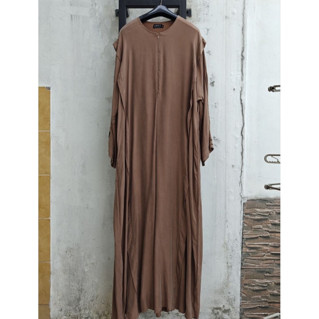 Himosly sahl abaya cupro mix viscose 100% natural fabric