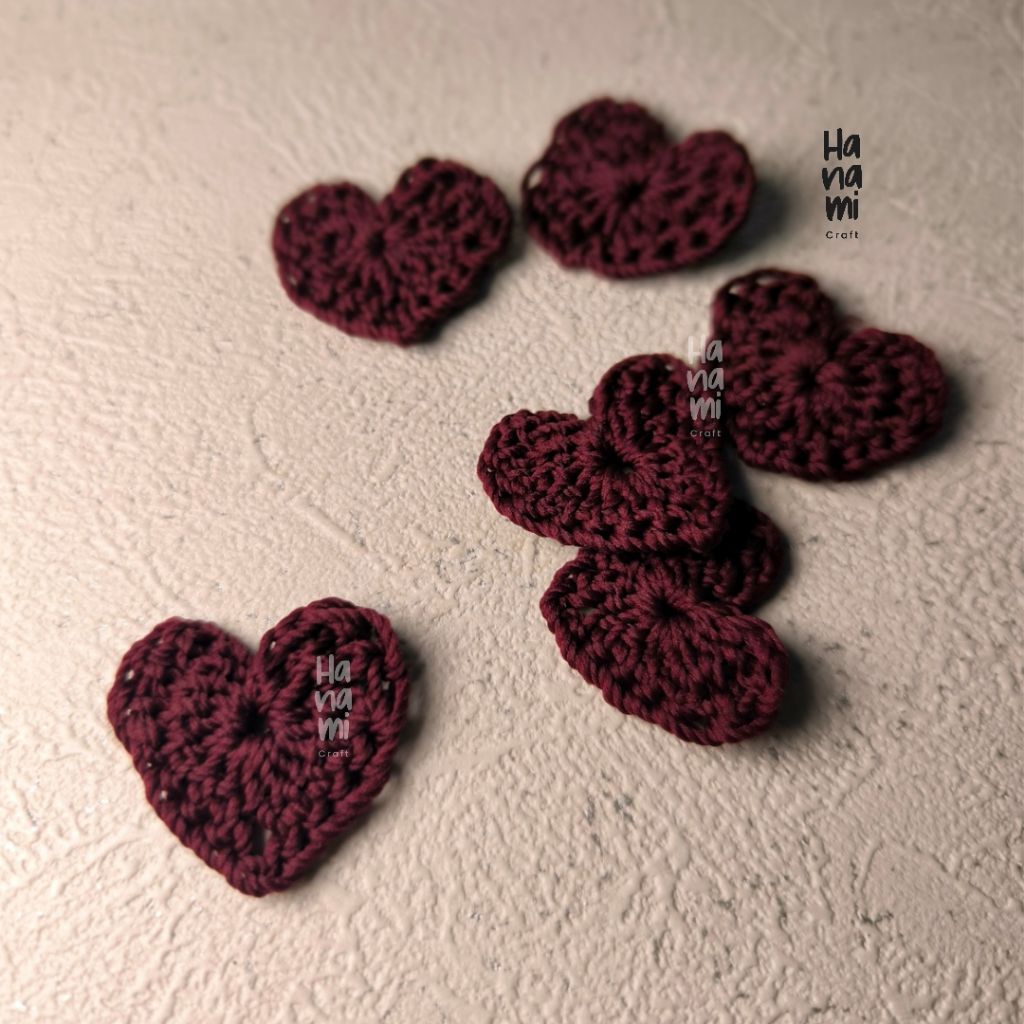 Aplikasi rajut LOVE | APLIKASI RAJUT