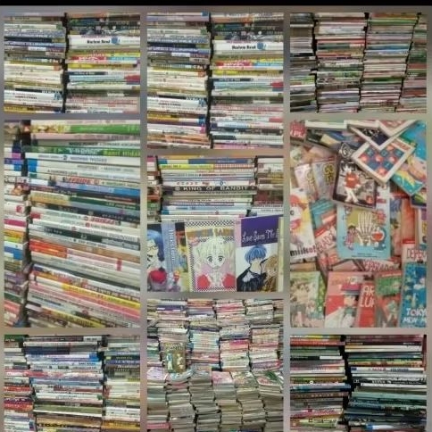 Komik Anime Manga Jepang Random Minimal Pembelian 10 Bekas