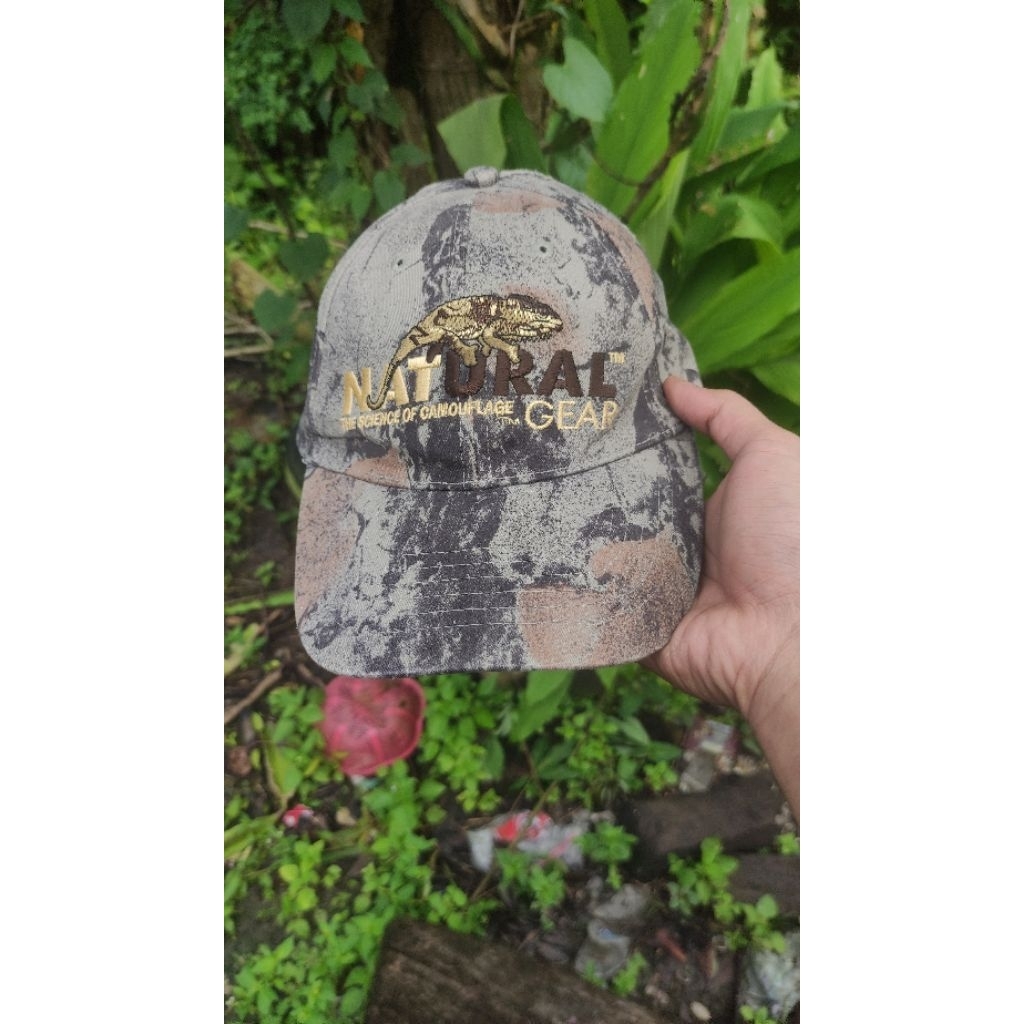 Topi motif Camo RealTree Original by Natural Gear  Second