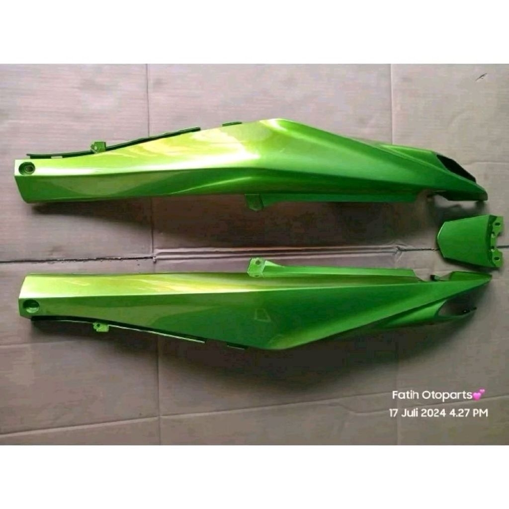 Cover Body Motor Yamaha Jupiter Z Robot Hijau 2010 2011