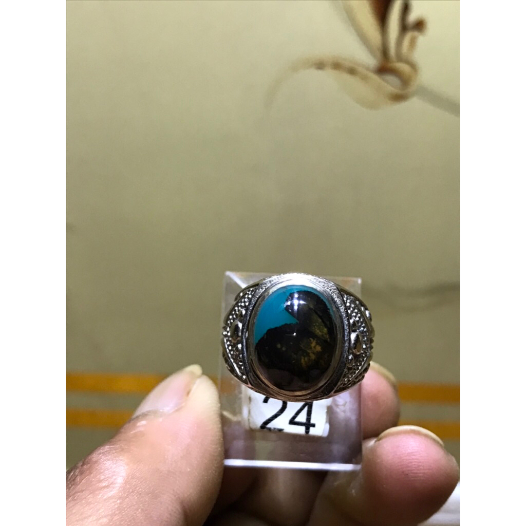 cincin batu bacan asli