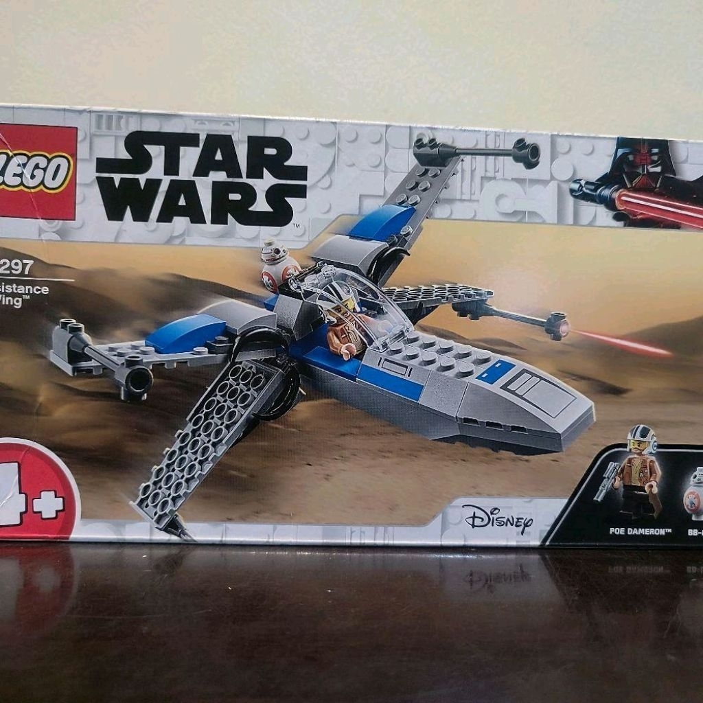Lego Starwars 75297 Resistance X-Wing Fighter NEW MISB Segel XWing Starfighter Star Wars X Wing