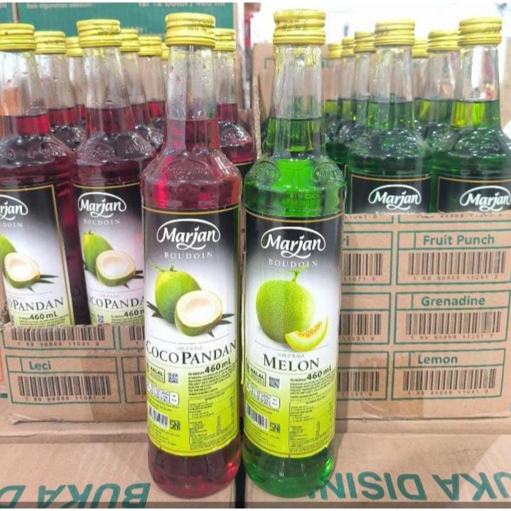 marjan boudoin sirup marjan cocopandan melon