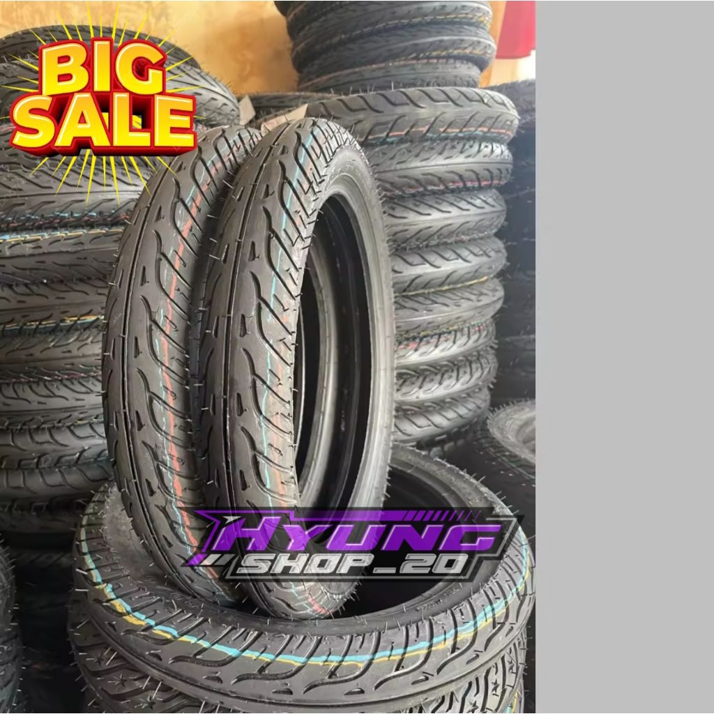 Paket Ban Zeneos 90/80-14 Dan 100/80-14 ZN62 Tubeles / Ban Zeneos Ring 14