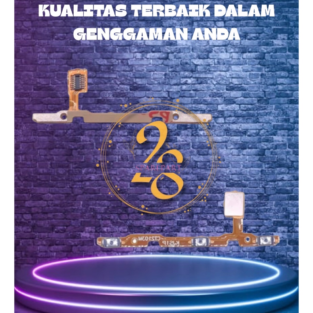 FLEXIBLE ON OFF+VOLUME VIVO V15PRO - VIVO V15 PRO - VIVO S1 PRO ORG - FLEXIBLE POWER