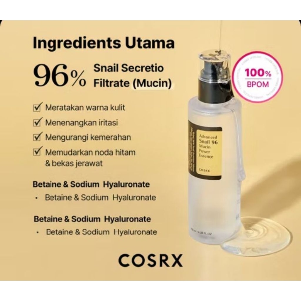 preloved snail mucin cosrx