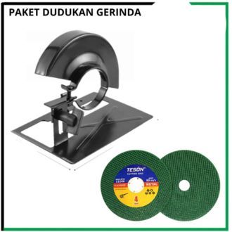 Dudukan Gerinda Circular Saw Stand Multi Fungsi Besi plus mata gerinda potong cutting wheel
