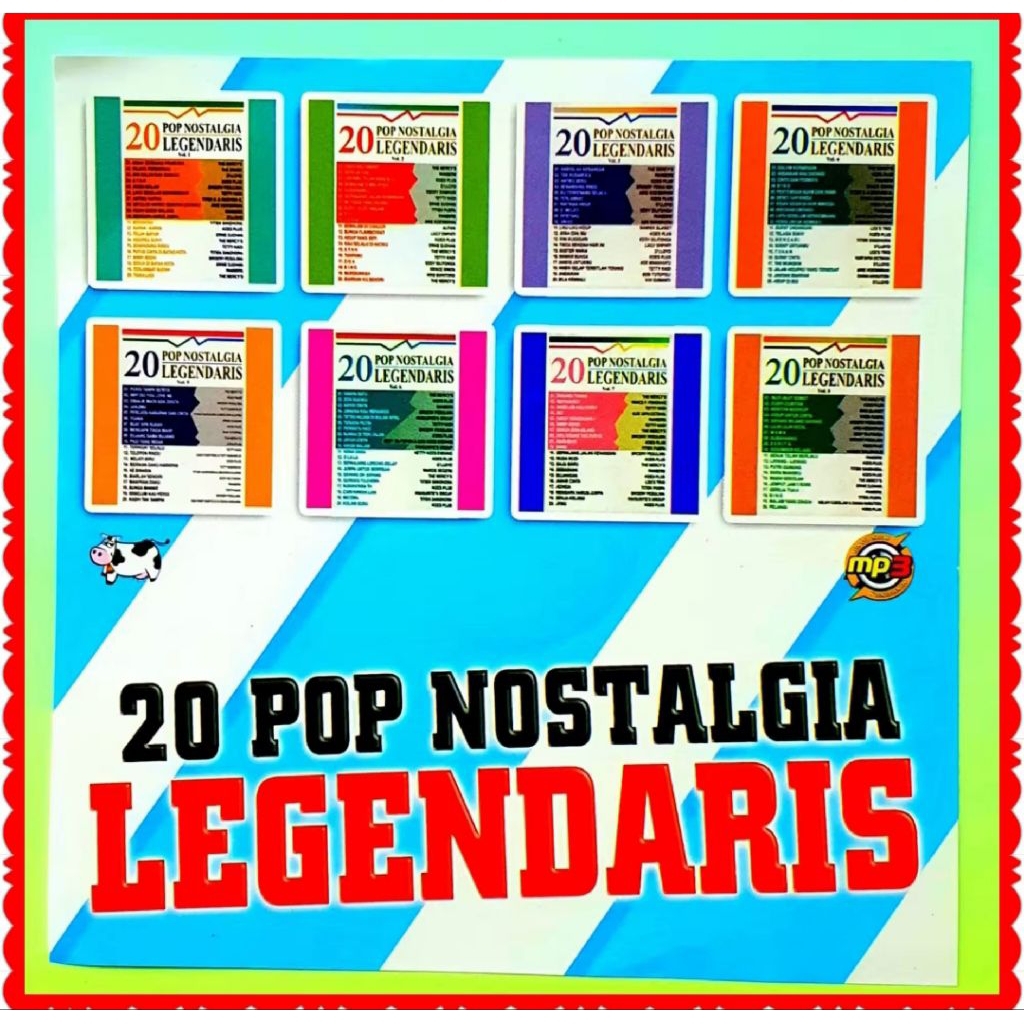 KASET CD MP3 AUDIO MUSIK KUMPULAN LAGU TEMBANG LAWAS HITS NOSTALGIA-LAGU KENANGAN NOSTALGIA-LAGU NOS