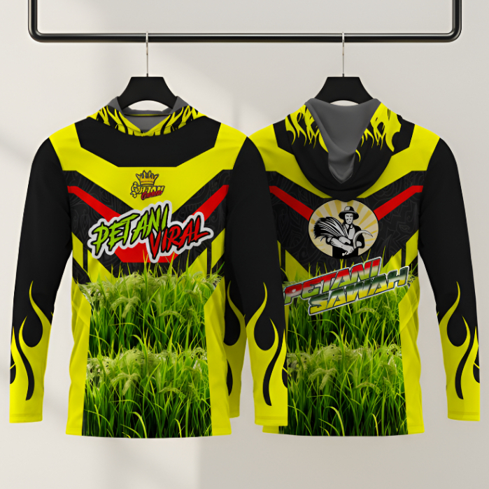 Jersey Petani Muda Adem Nyaman Full Printing