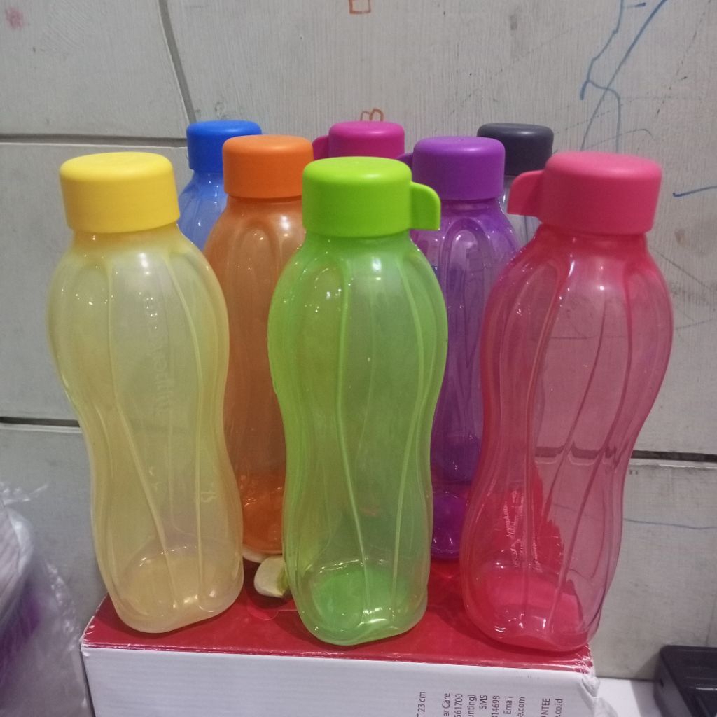 new eco ulir 500ml botol minum Tupperware baru original botol minum anak Tupperware