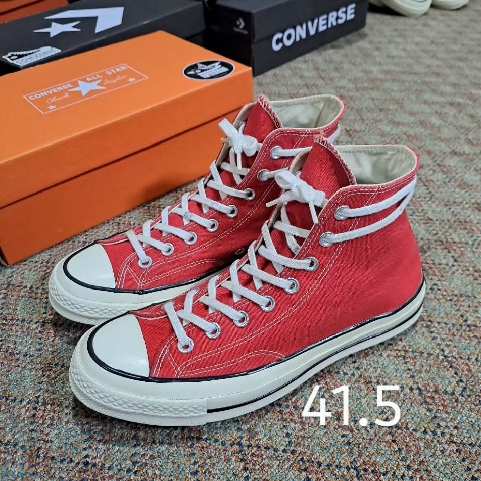 Converse 70s Hi Enamel Red classic Original