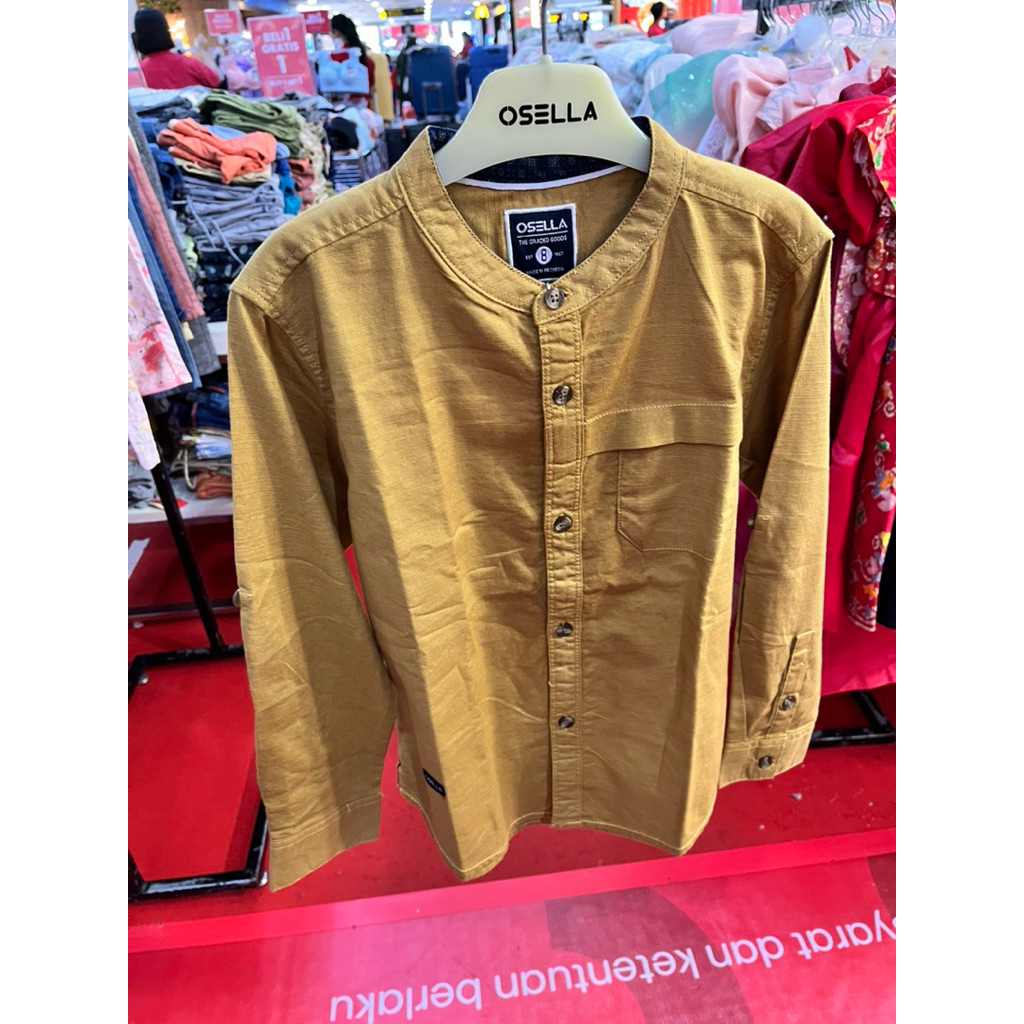 Kemeja Anak Cowok Lengan Panjang OSELLA KIDS