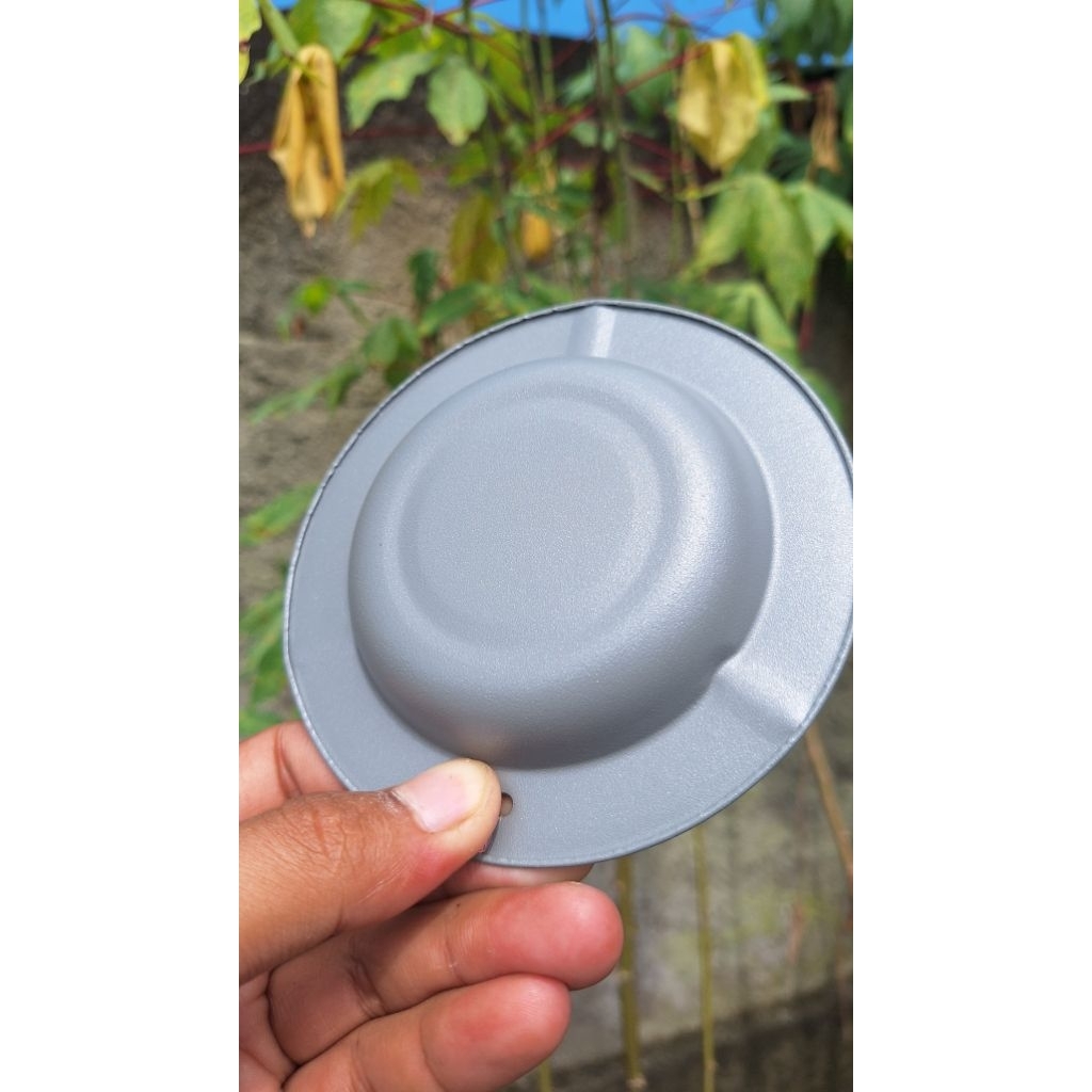 powder coating cat bubuk grey sand metalik v2