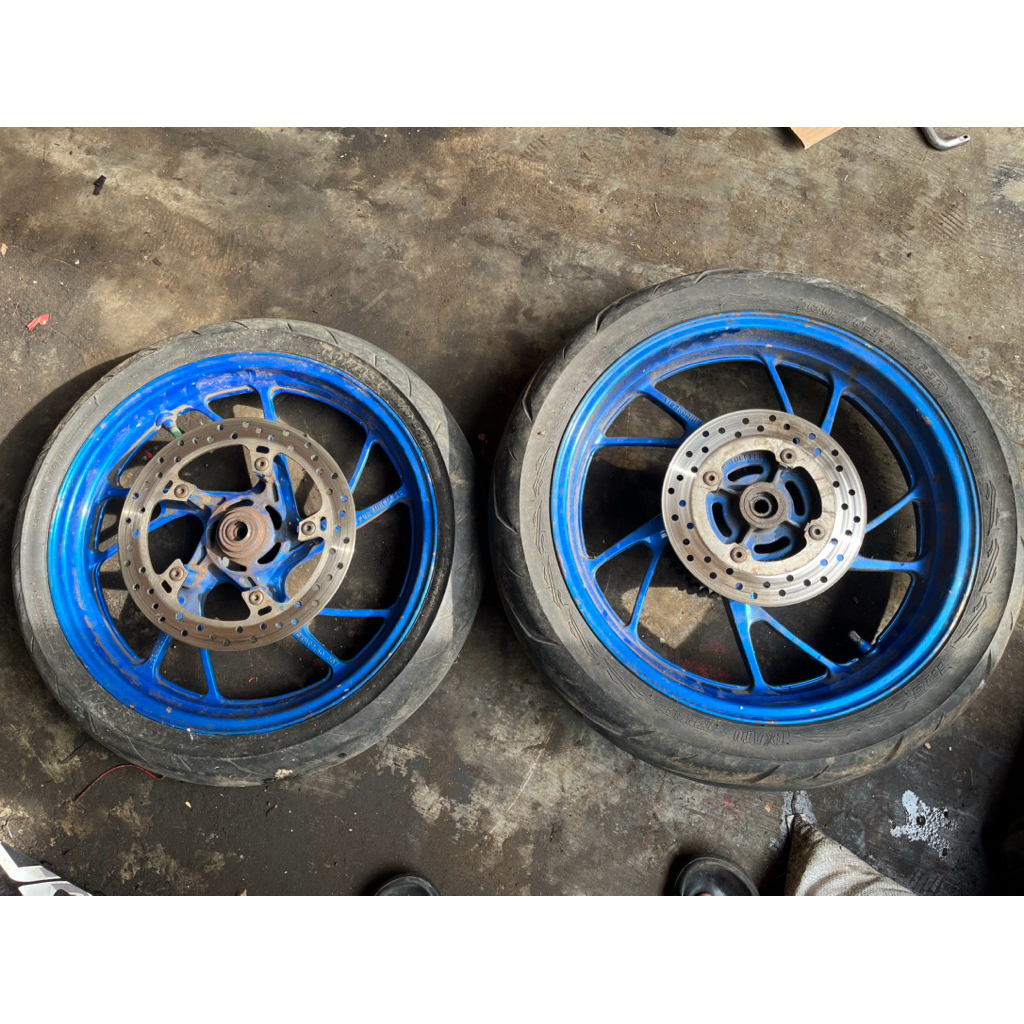 velg copotan cbr 150r facelift kondisi bagus