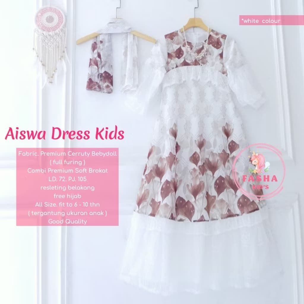Aiswa dress by Fasha Kids