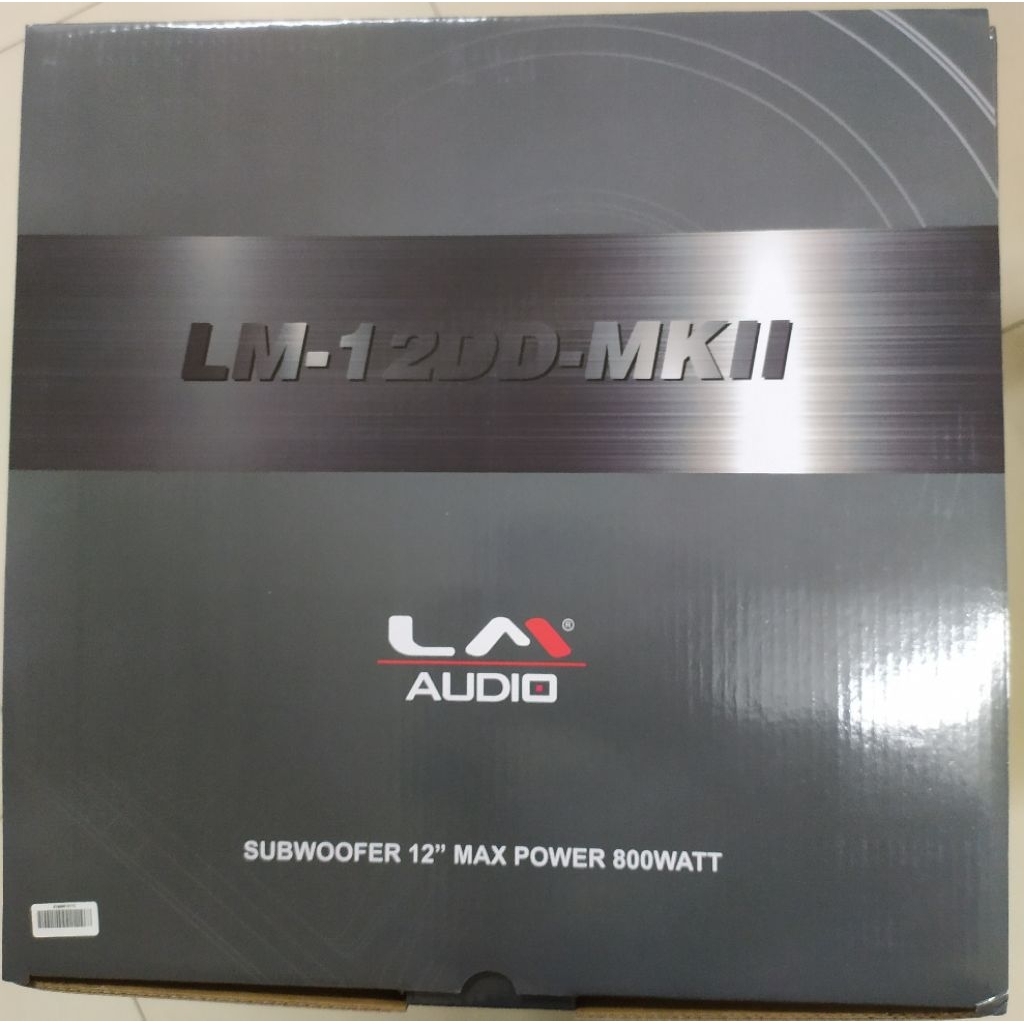Subwoofer LM AUDIO 12DD 12"