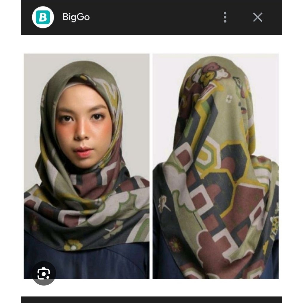 kami alody scarf preloved hazel