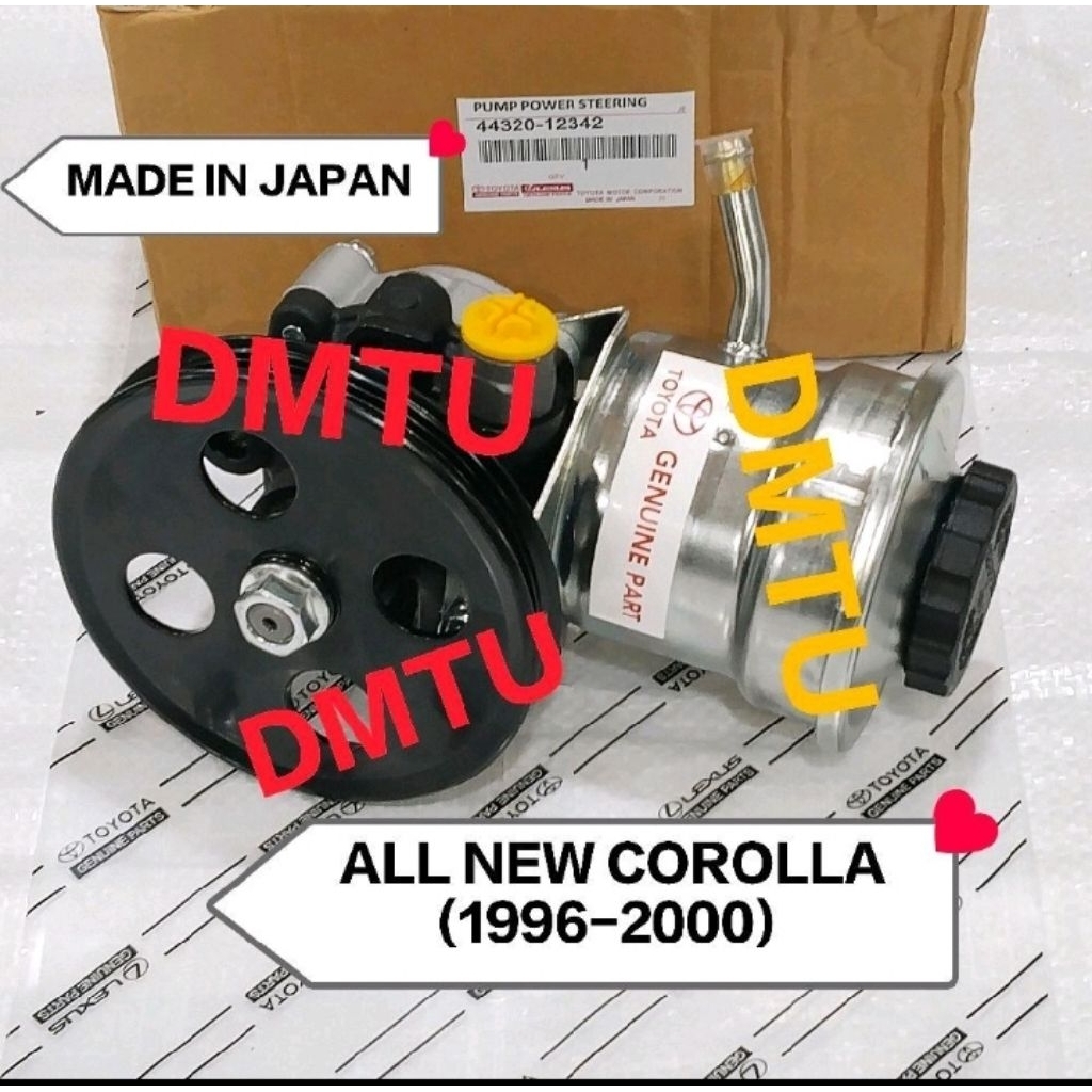 POMPA POWER STEERING ALL NEW COROLLA AE110 AE111 (1996-2000) MADE IN JAPAN